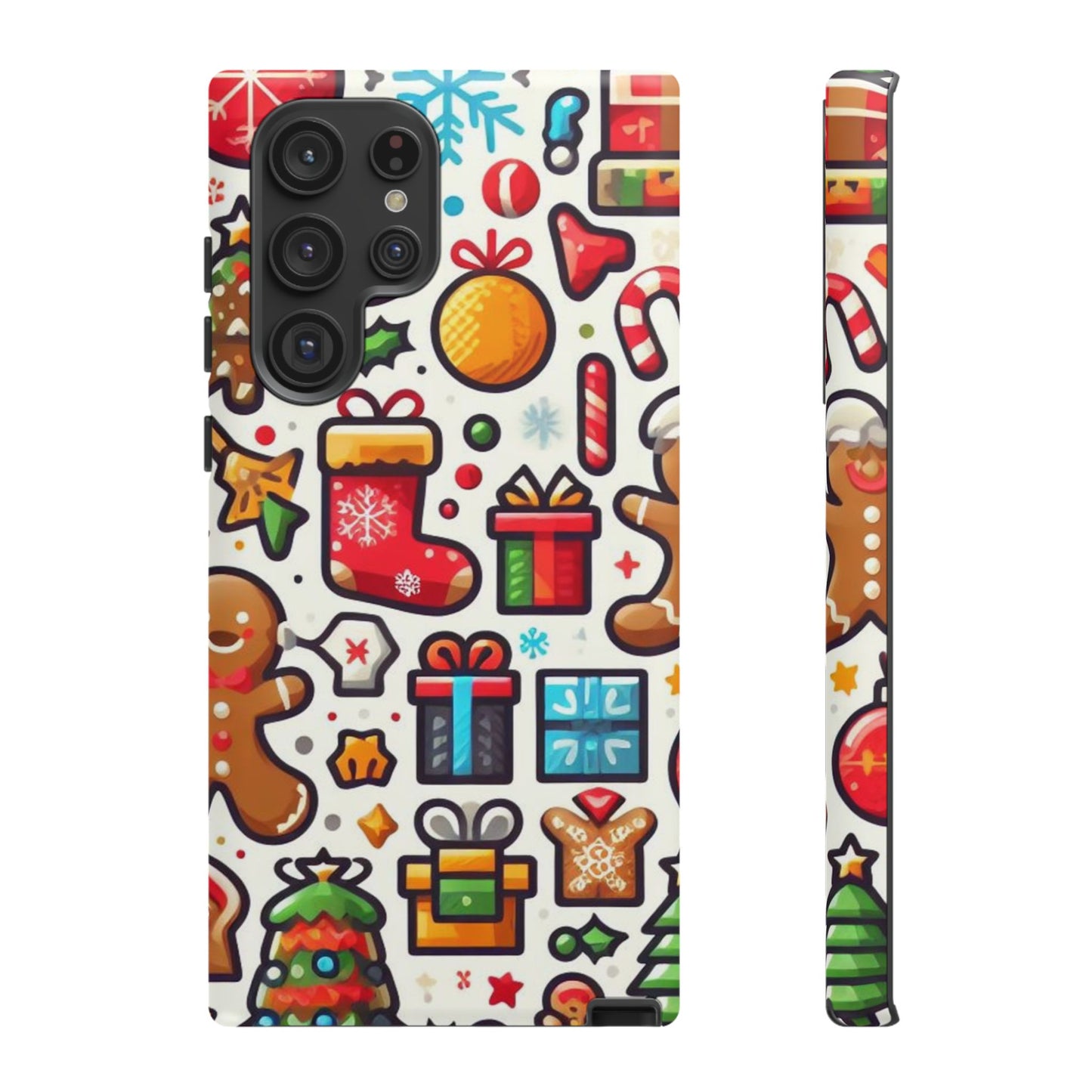 Festive Christmas Icons Pattern – Samsung Galaxy Series Case