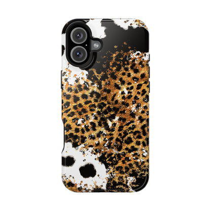 Bold Leopard Ink Splash - MagSafe iPhone Series Case