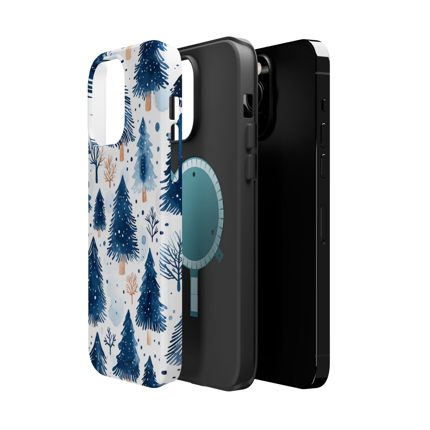 Winter Forest Watercolor - MagSafe iPhone Series Case