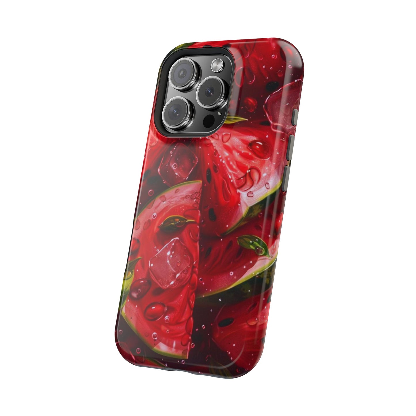 Juicy Watermelon MagSafe iPhone Case – Refreshing Summer Vibes, Dual-Layer Protection