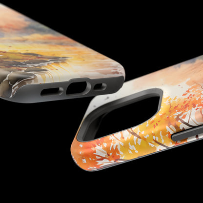 Autumn River Serenity – MagSafe iPhone Case