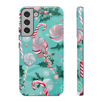 Candy Cane & Peppermint Holiday Delight – Samsung Galaxy Series Case