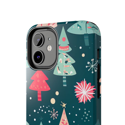 Whimsical Christmas Trees - iPhone Series Case