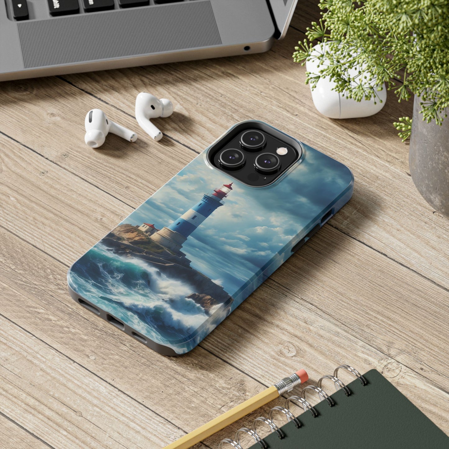 Samsung Galaxy Case - Coastal Lighthouse Design