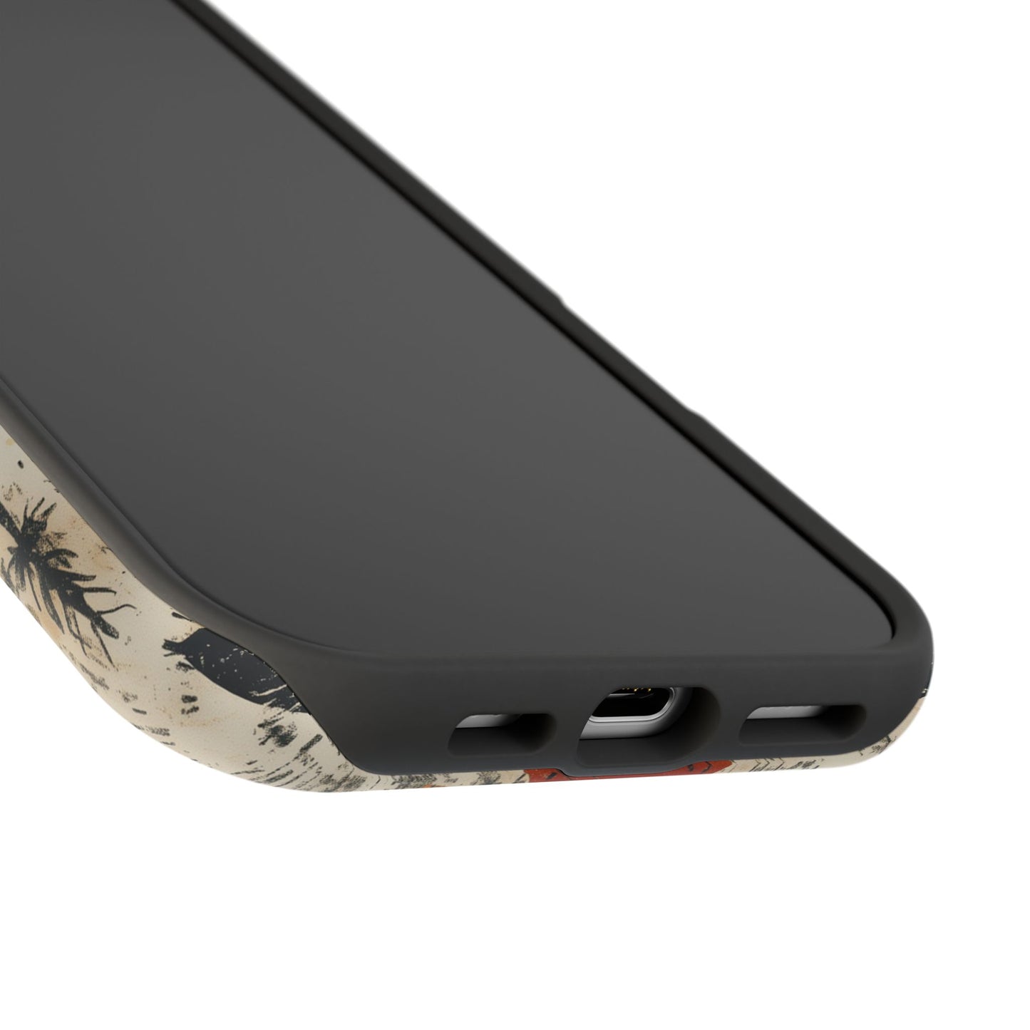 Tribal Bull Skull & Arrows Tough MagSafe iPhone Case – Rustic Western Design, Dual-Layer Protection