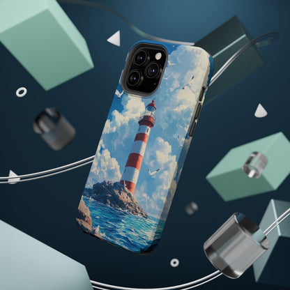 Iphone Case - Majestic Lighthouse Scene Design