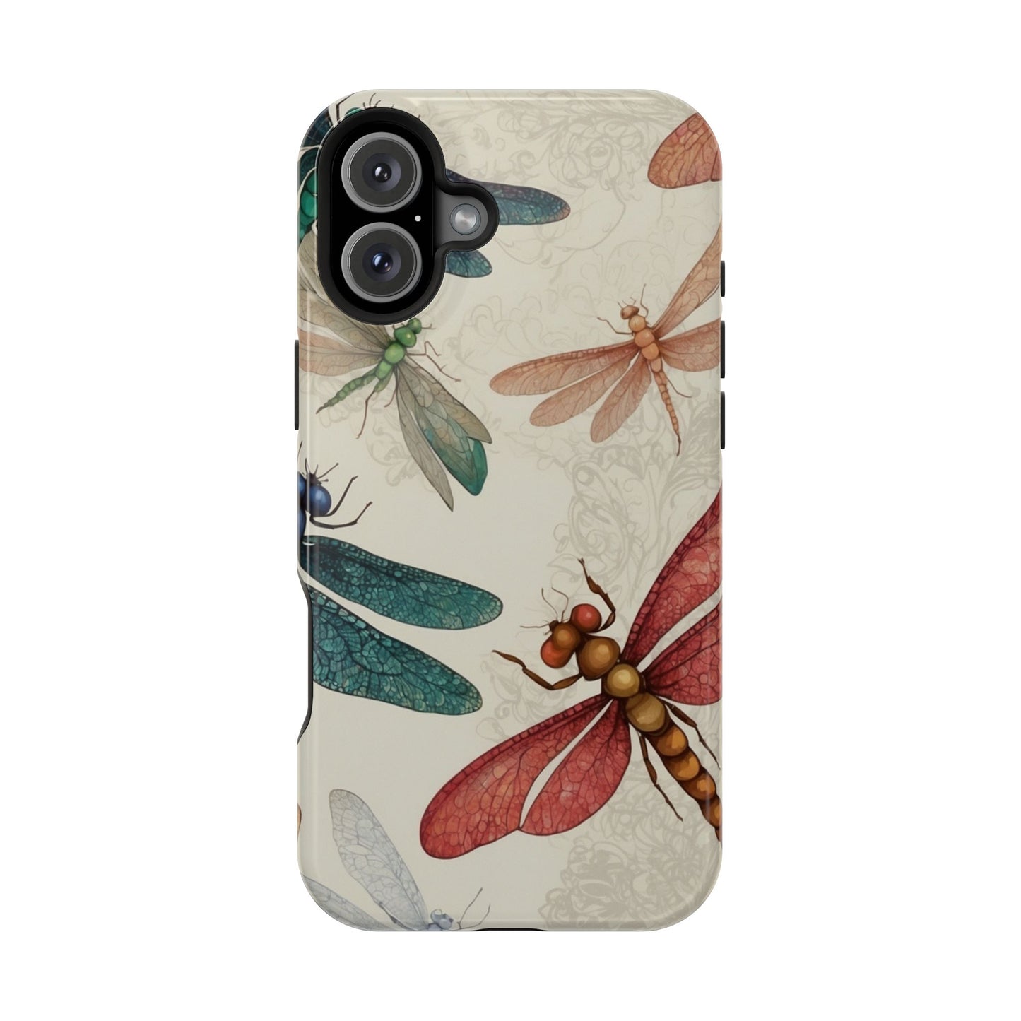 Vintage Dragonfly Garden – MagSafe iPhone Series Case