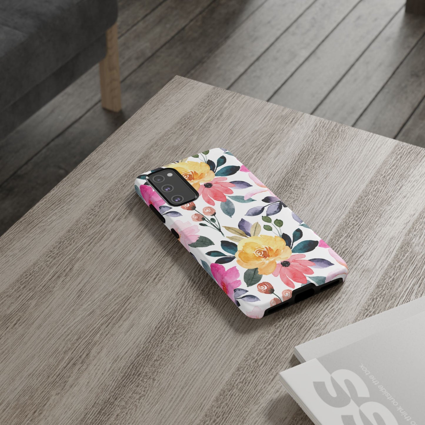 Blossoming Beauty – Samsung Galaxy Case with Watercolor Floral Design