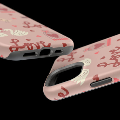 Lovebirds & Swans MagSafe iPhone Case