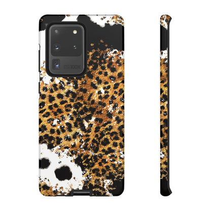 Bold Leopard Ink Splash - Samsung Galaxy Series Case