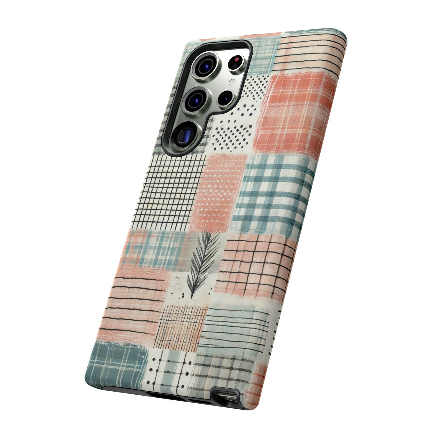 Modern Patchwork Pastel – Stylish Protection with Quilted Farmhouse Vibes