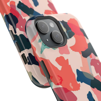 Modern Earthy Camo Abstract – MagSafe iPhone Case