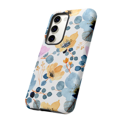 Spring Radiance – Samsung Galaxy Case with Bold Watercolor Florals