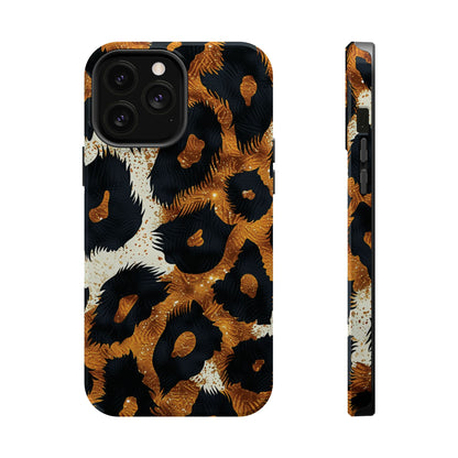 Safari Noir Gold Leopard iPhone Case