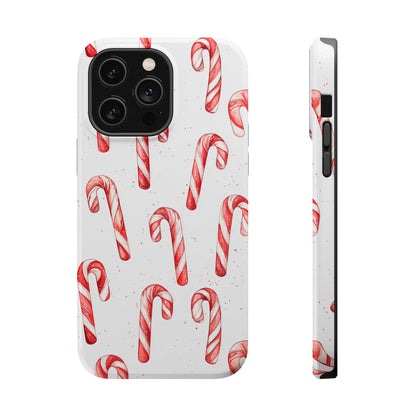 Candy Cane Christmas Pattern – MagSafe iPhone Series Case