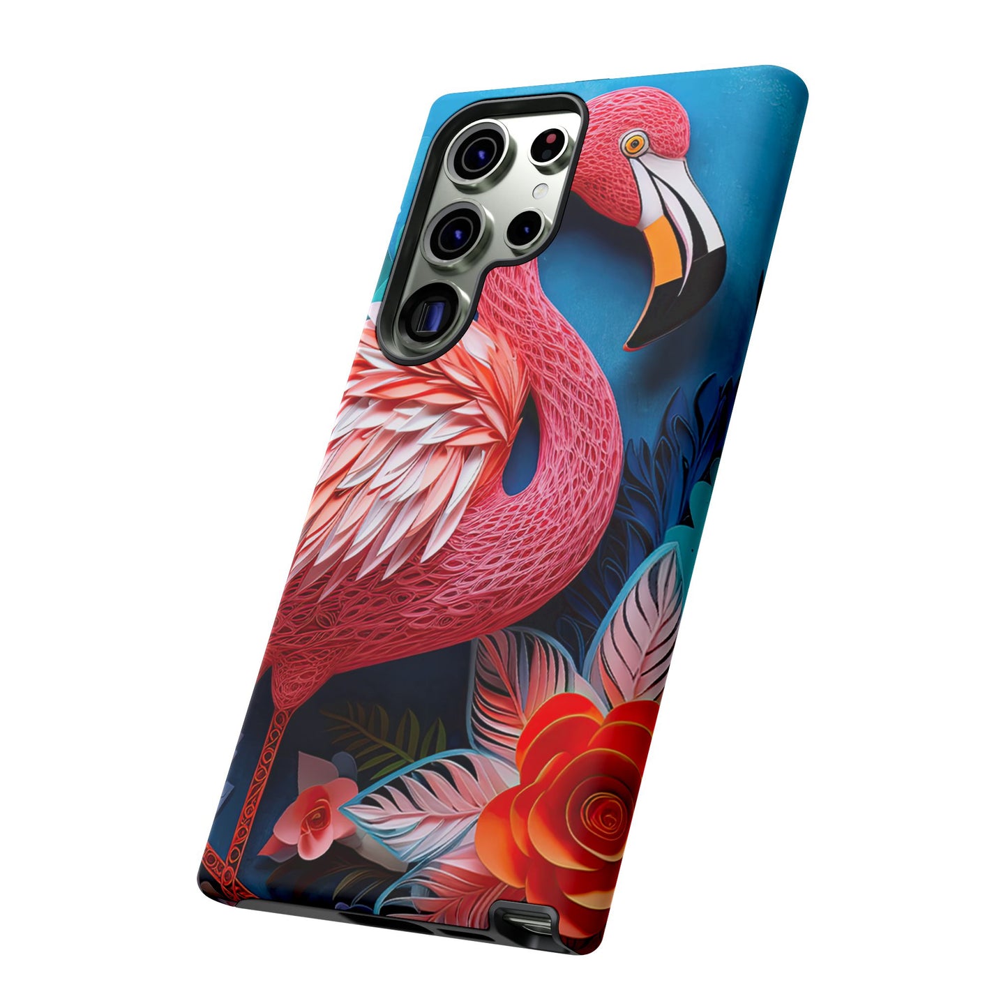 Flamingo Dreams – Bold Tropical Samsung Case