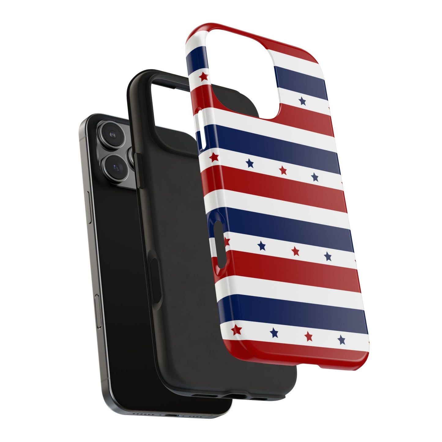 Patriotic Stars iPhone Case