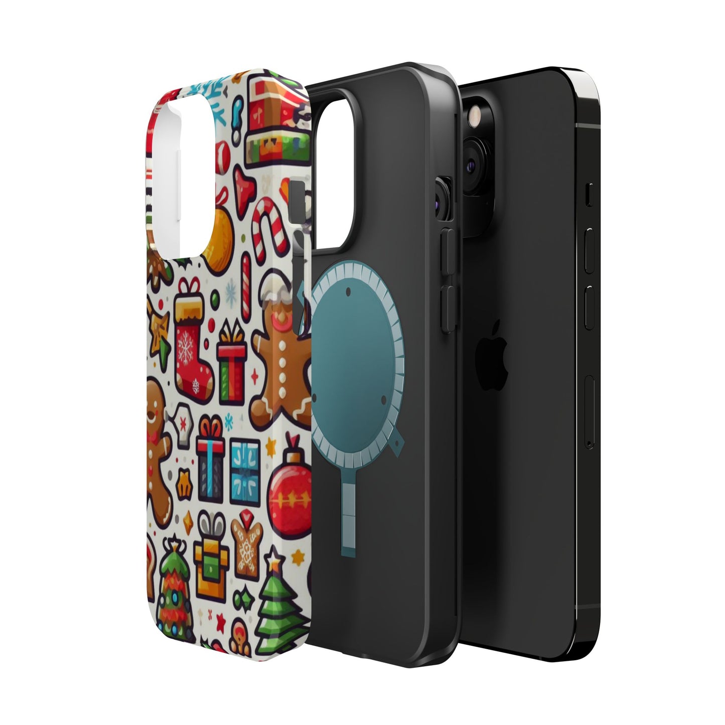 Festive Christmas Icons Pattern – MagSafe iPhone Series Case