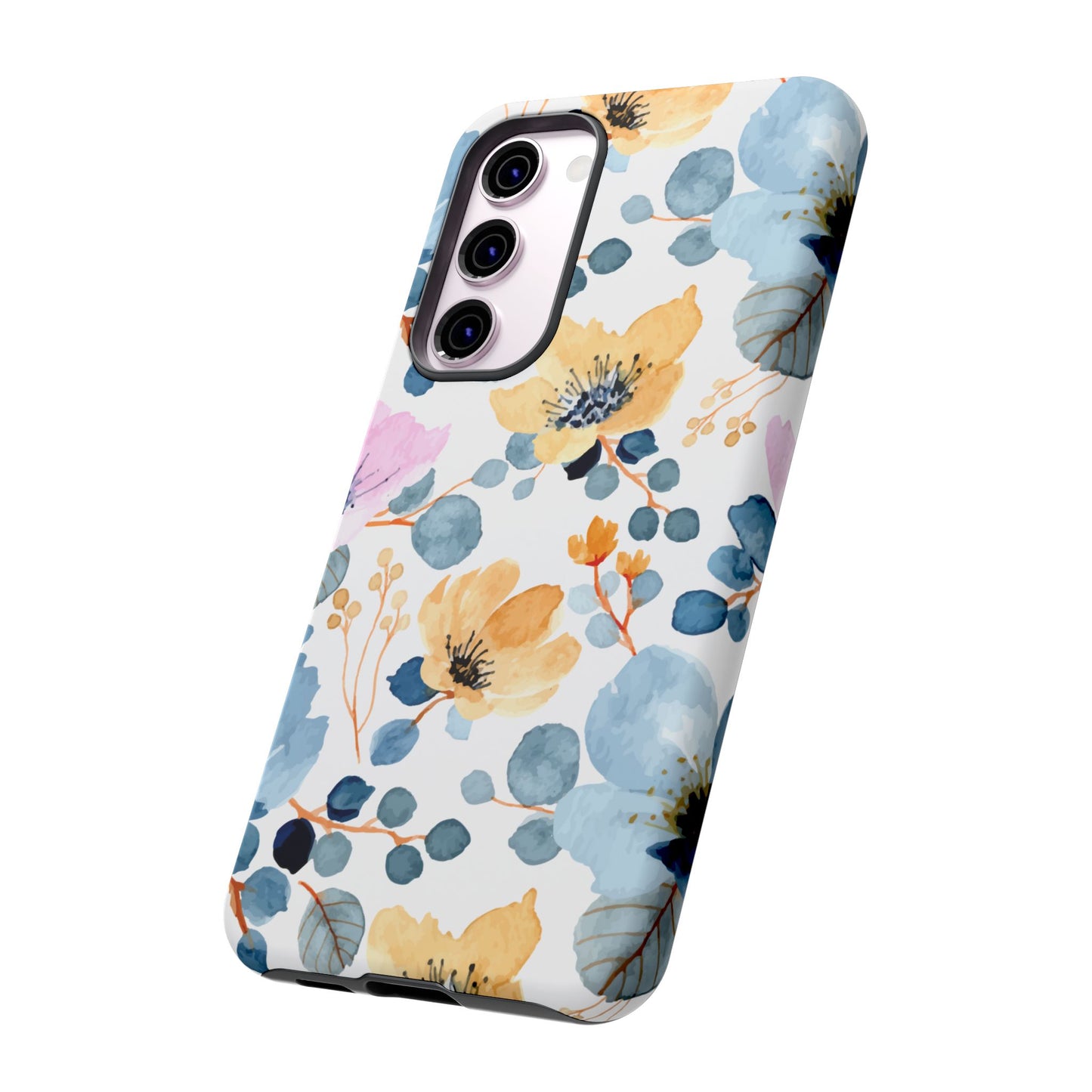 Spring Radiance – Samsung Galaxy Case with Bold Watercolor Florals