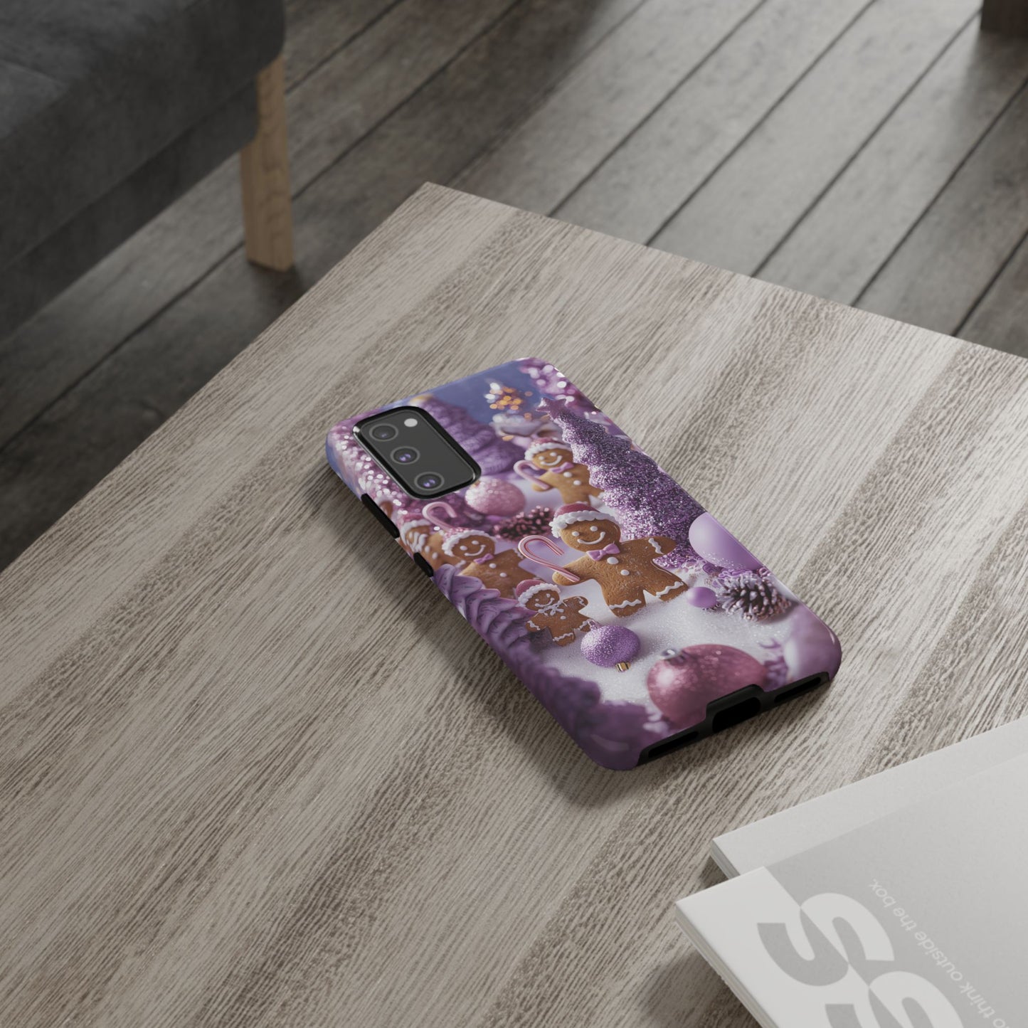 Pink Frosted Gingerbread Forest - Samsung Galaxy Series Case