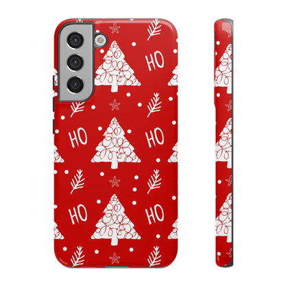 Samsung Galaxy Case: Ho Ho Ho – Christmas Tree Wonderland