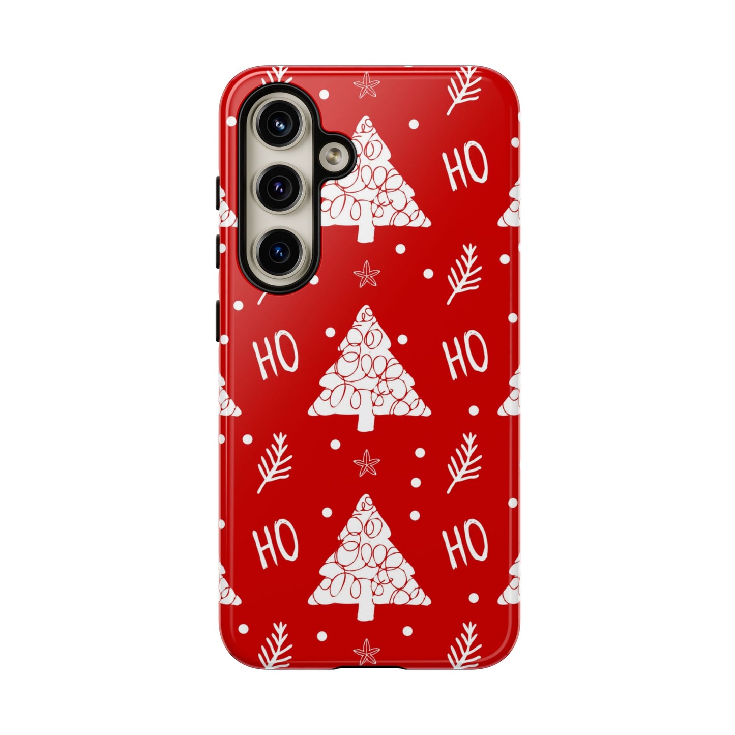 Samsung Galaxy Case: Ho Ho Ho – Christmas Tree Wonderland