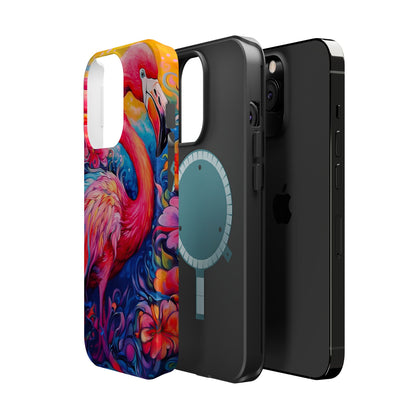 Flamingo Radiance – MagSafe iPhone Cases