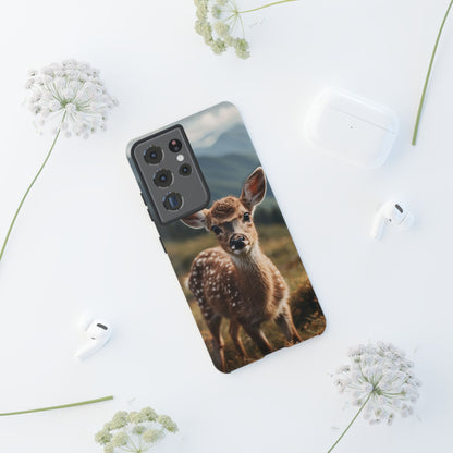 Gentle Fawn in Mountain Meadows Samsung Galaxy Case