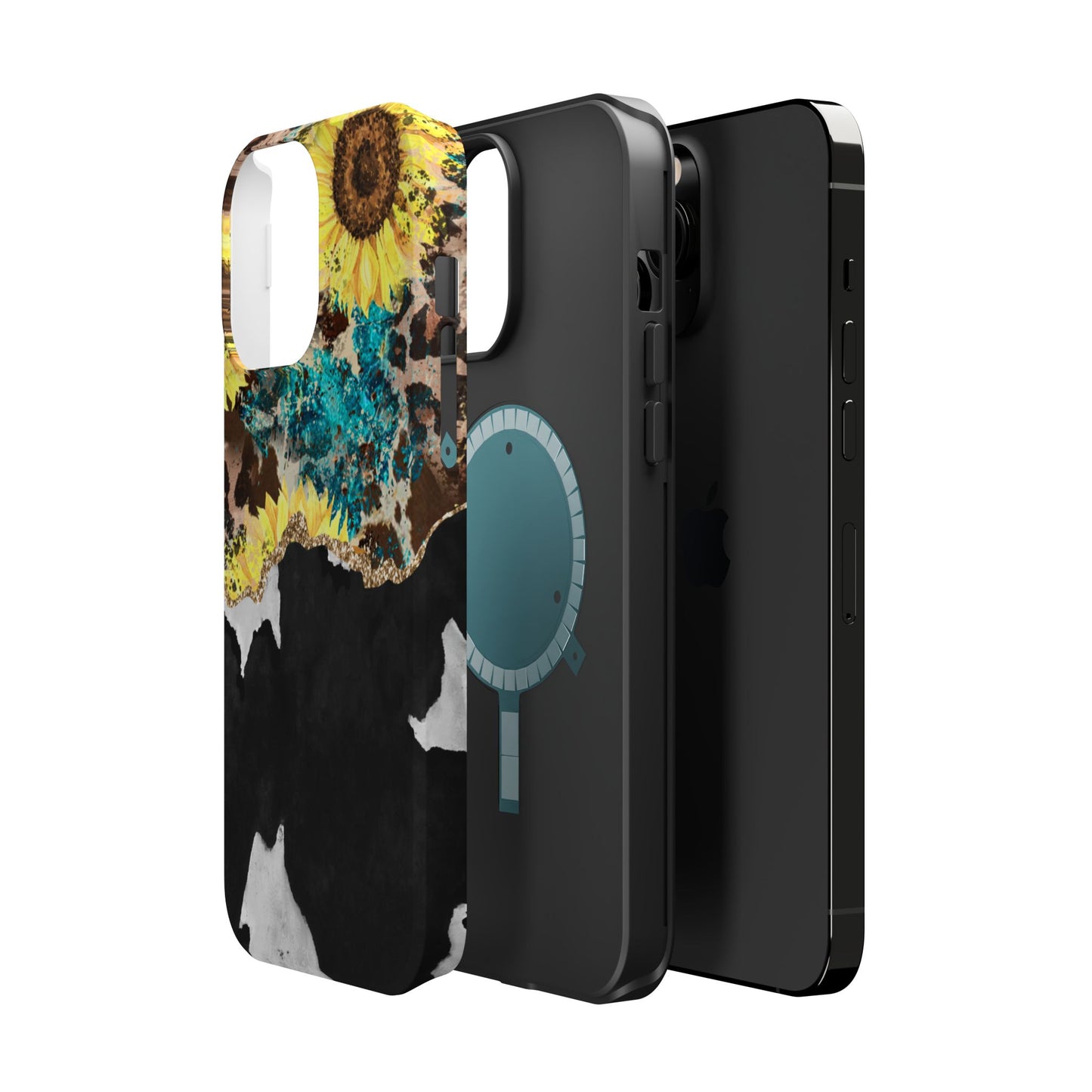 Rustic Sunflower Leopard Glam - MagSafe iPhone Series Case