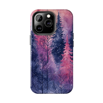 Sunset Snow Forest - iPhone Series Case