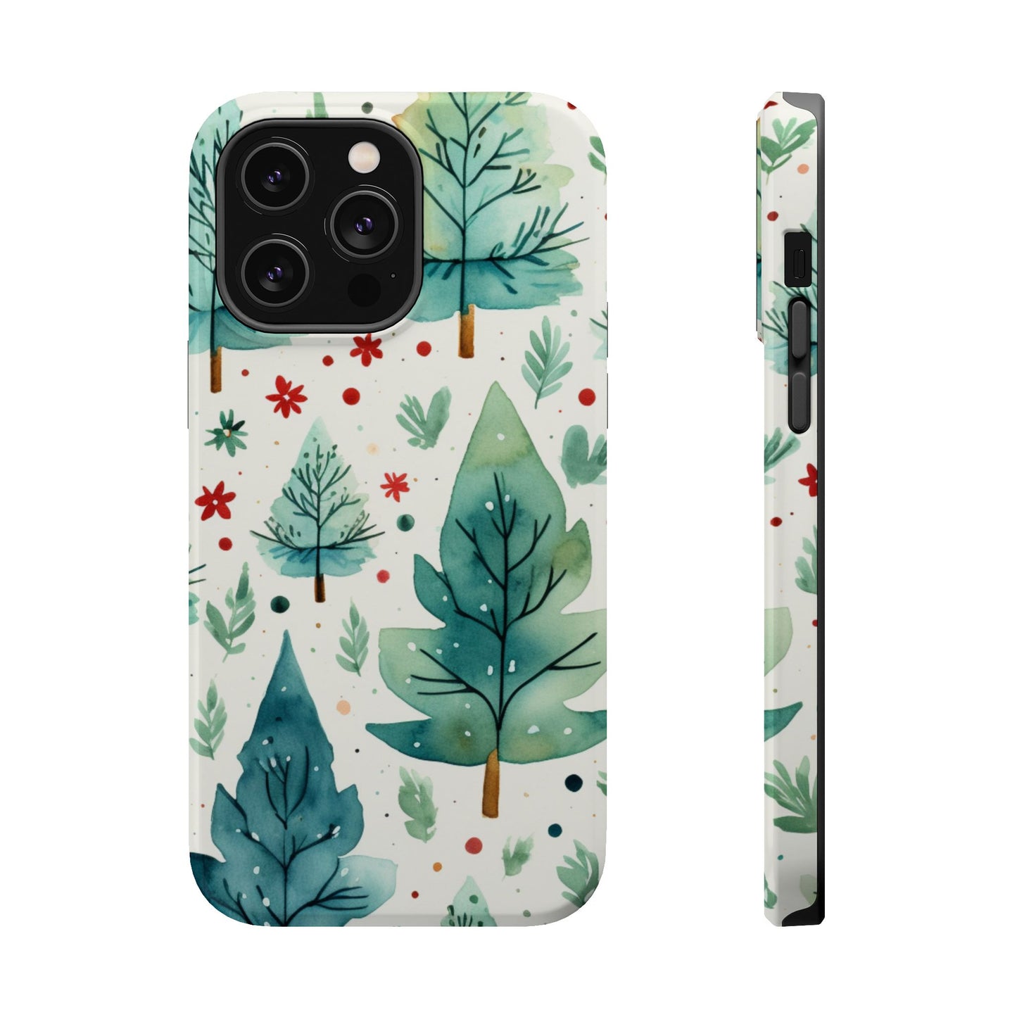 Watercolor Winter Forest - MagSafe iPhone Series Case