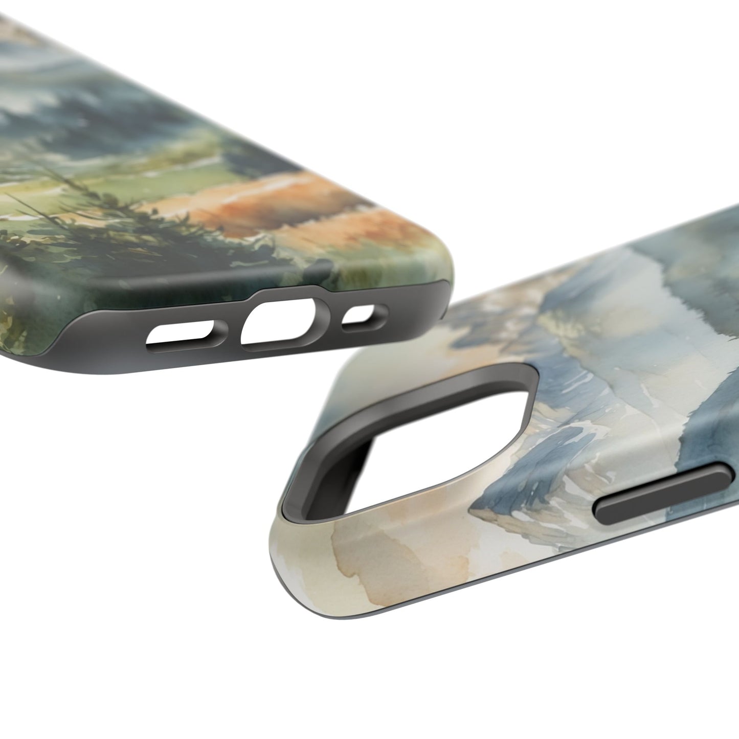 Serene Alpine Forest - MagSafe iPhone Case