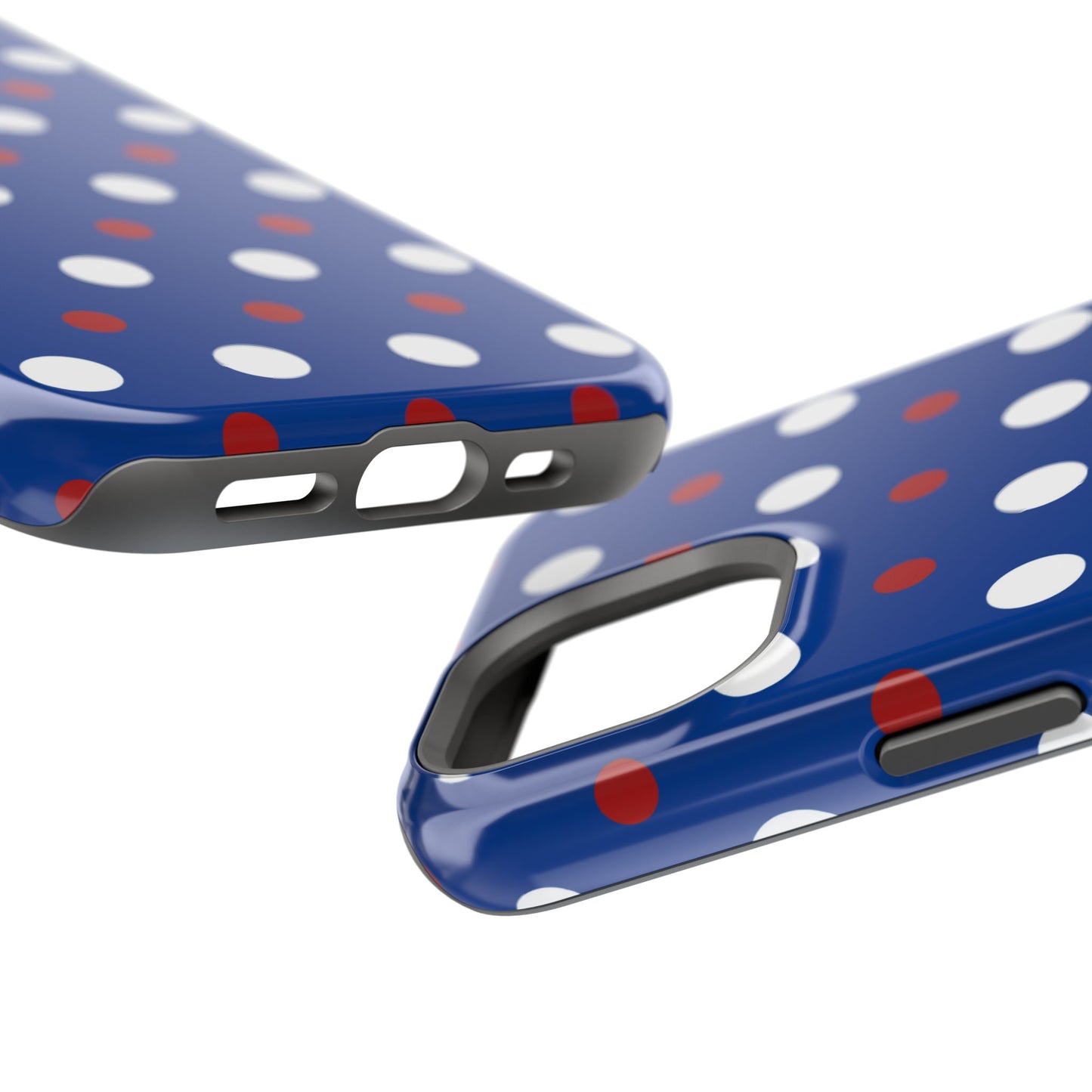 Patriotic Polka Dots – MagSafe iPhone Case