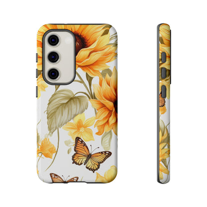 Sunflower & Butterfly Bliss - Samsung Galaxy  Series Case