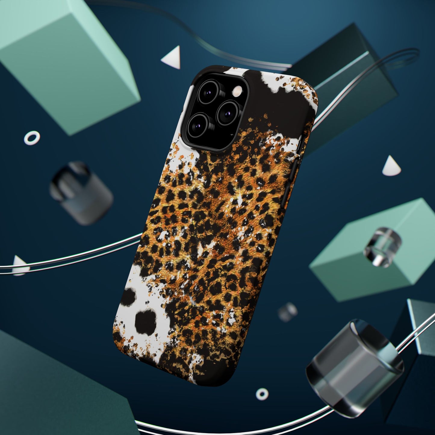 Bold Leopard Ink Splash - MagSafe iPhone Series Case