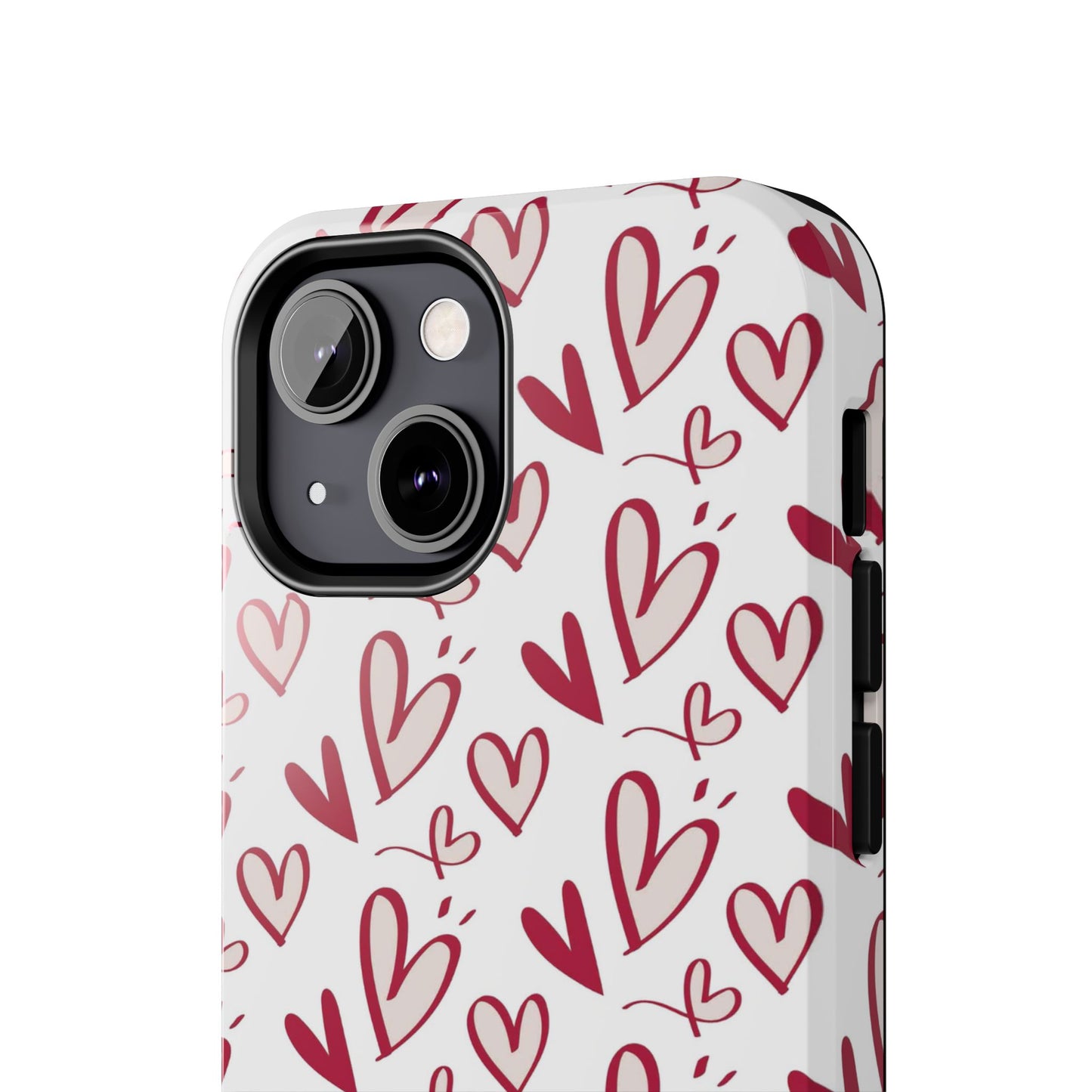 Love Scribbles iPhone Case