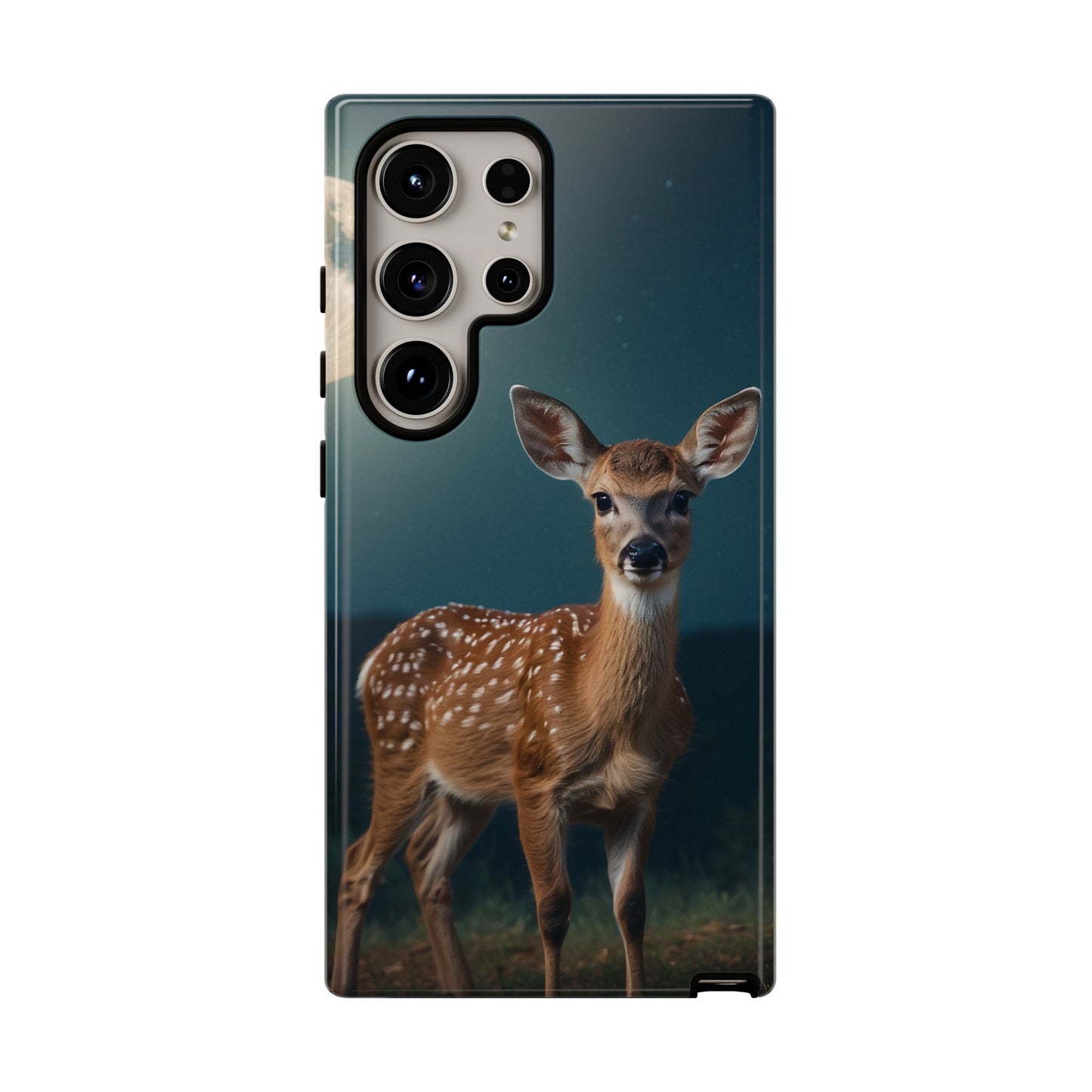 Samsung Galaxy Case – Mystic Fawn Under the Moonlit Sky