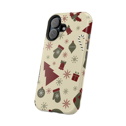 Vintage Holiday Cheer - MagSafe iPhone Series Case