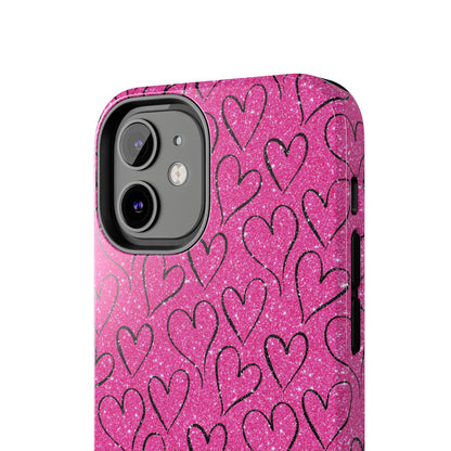 Heartfelt Glam iPhone Case