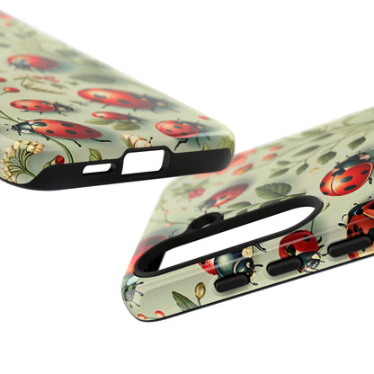 Ladybug Phone Case - Tough Dual Layer Protection - Perfect Gift For The Ladybug Lover In Your Life