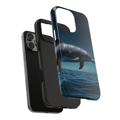 Midnight Ocean Dolphin - iPhone Case