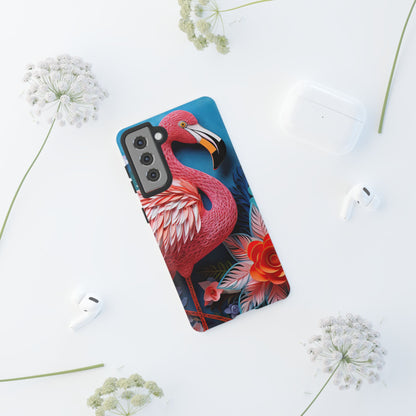 Flamingo Dreams – Bold Tropical Samsung Case