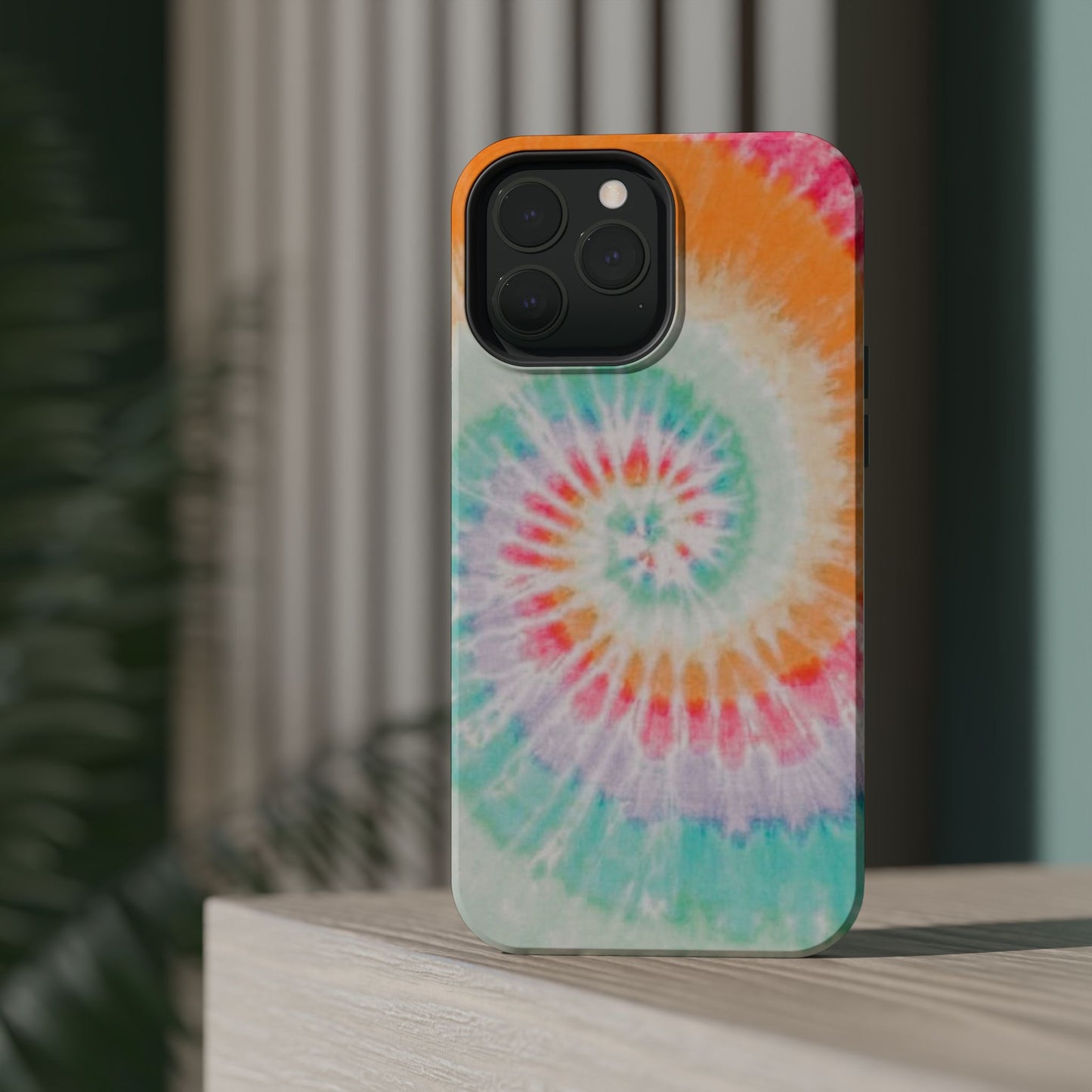 Pastel Tie-Dye MagSafe iPhone Case – Soft Colors & Magnetic Functionality