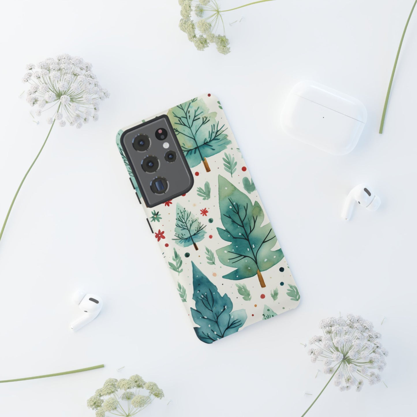 Watercolor Winter Forest -  Samsung Galaxy Series Case