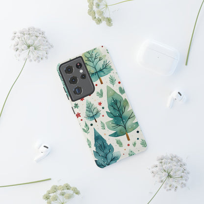 Watercolor Winter Forest -  Samsung Galaxy Series Case