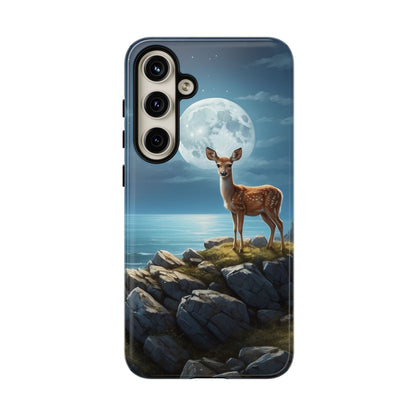 Enchanted Fawn Under the Moonlit Sky Samsung Galaxy Case