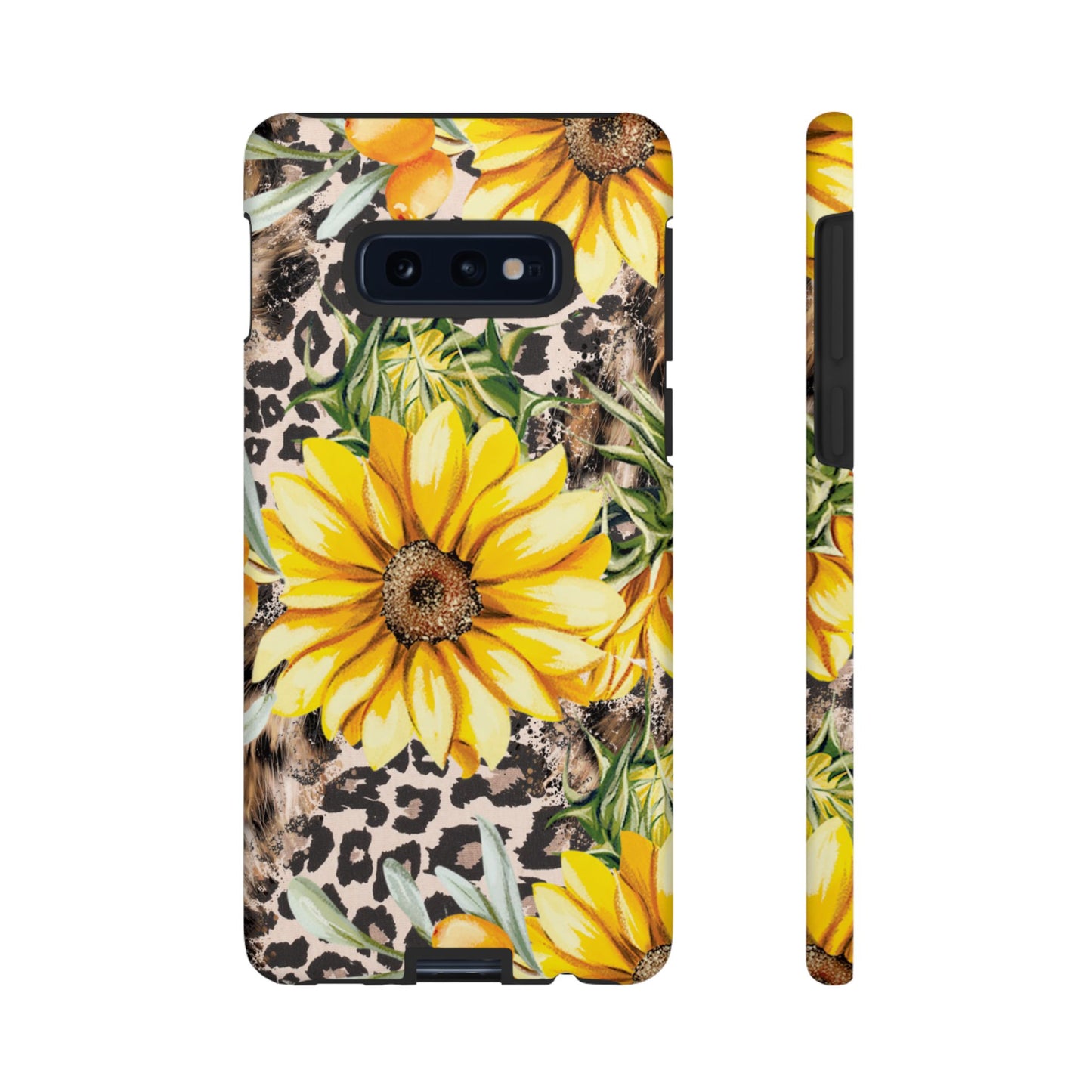 Leopard Sunflower Chic - Samsung Galaxy Series Case