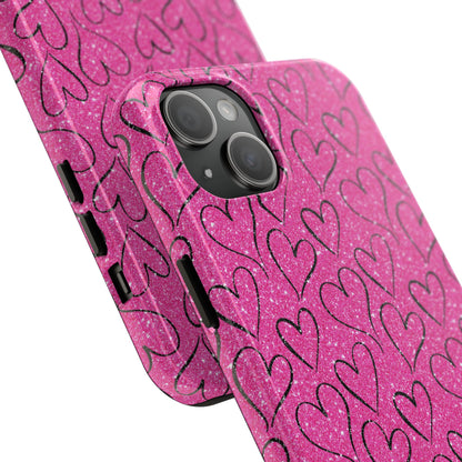 Heartfelt Glam iPhone Case