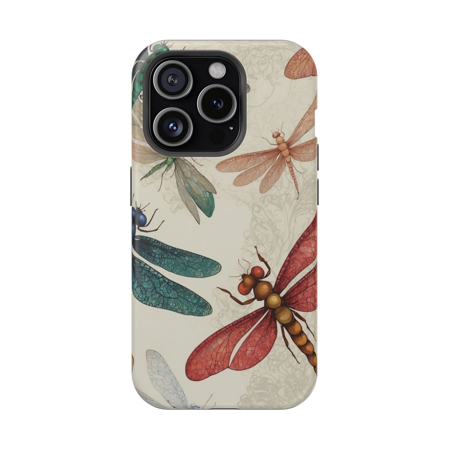 Vintage Dragonfly Garden – MagSafe iPhone Series Case