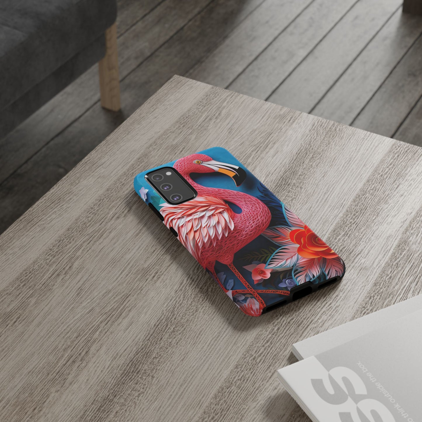 Flamingo Dreams – Bold Tropical Samsung Case